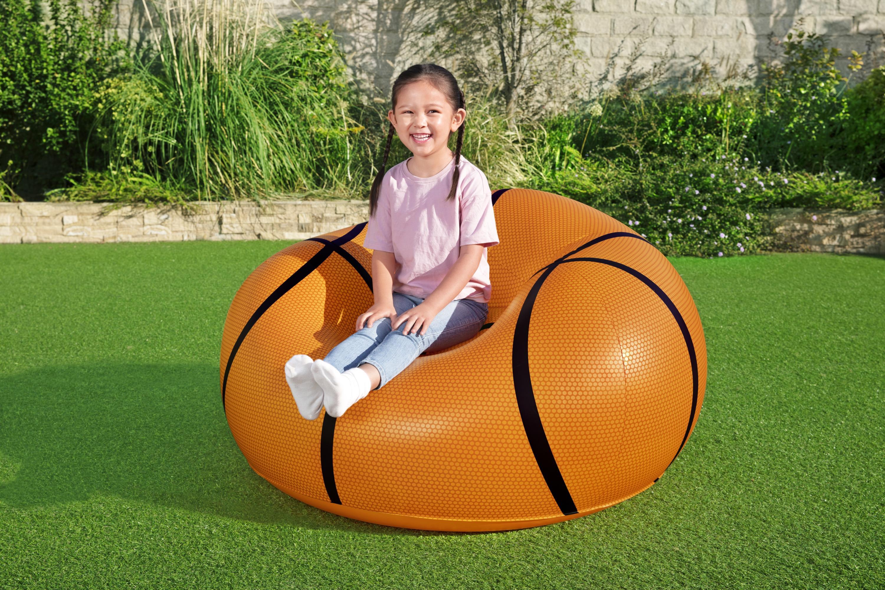 BESTWAY sėdmaišis Basketball, 1.14m x 1.12m x 0.66m, 75103