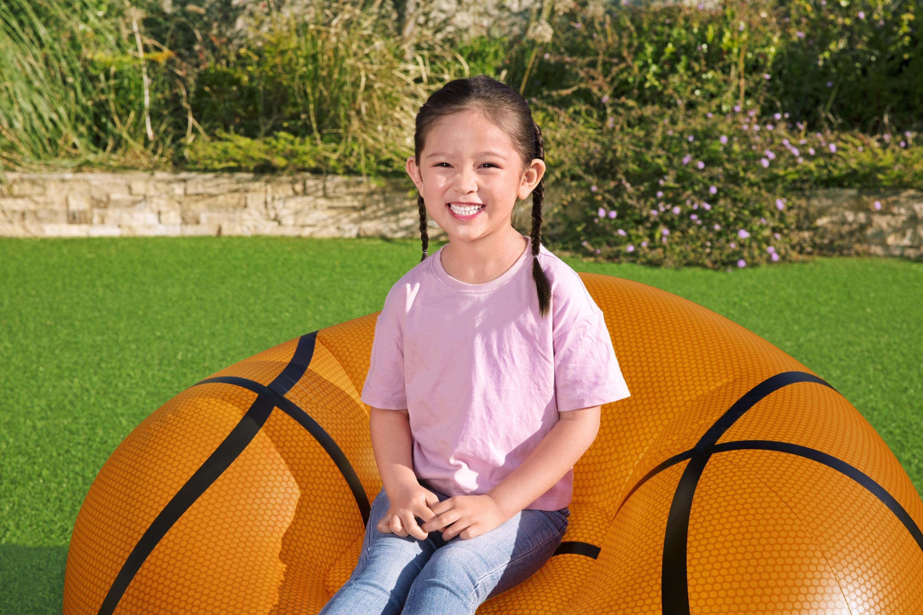 BESTWAY sėdmaišis Basketball, 1.14m x 1.12m x 0.66m, 75103