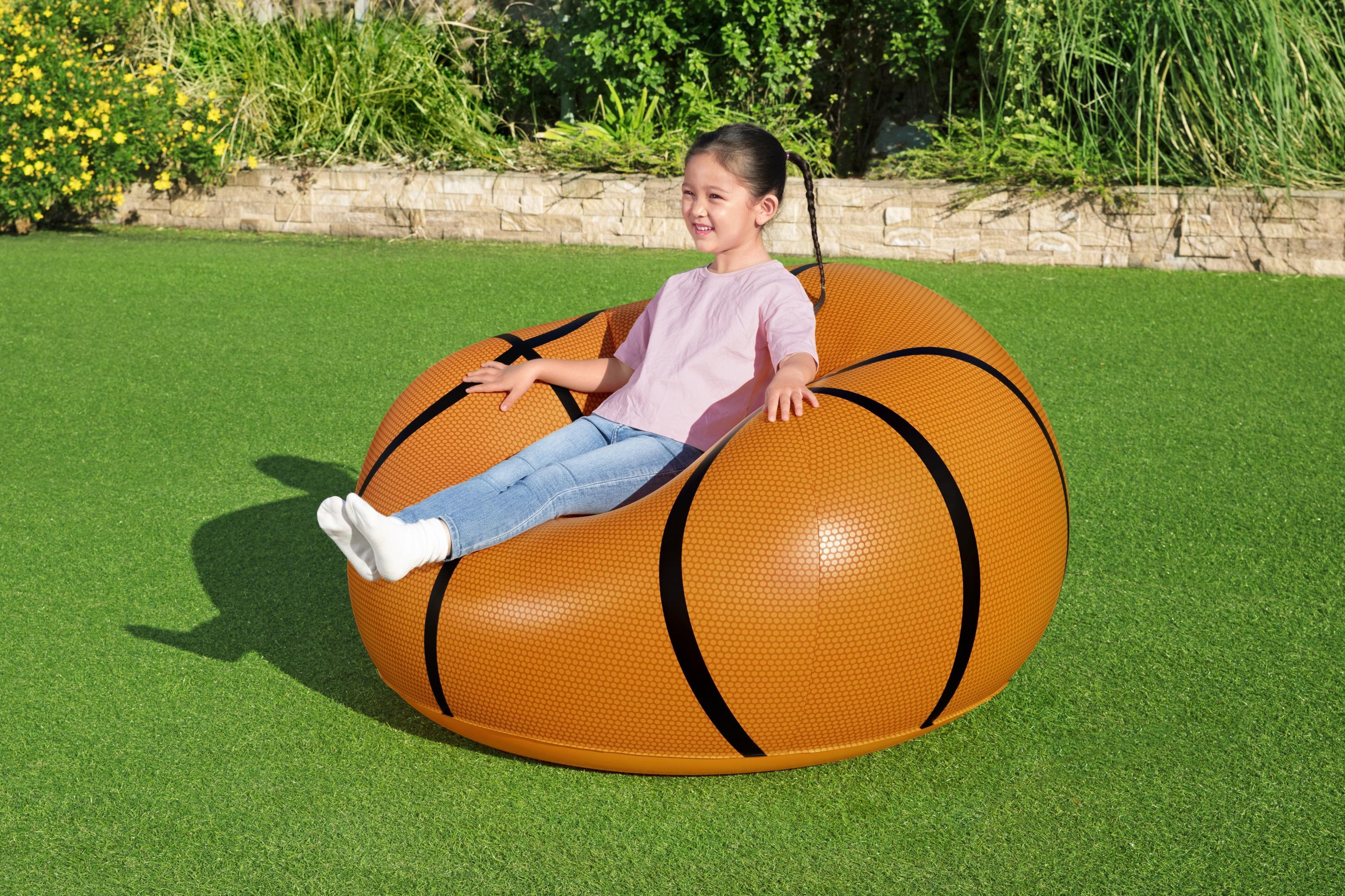BESTWAY sėdmaišis Basketball, 1.14m x 1.12m x 0.66m, 75103