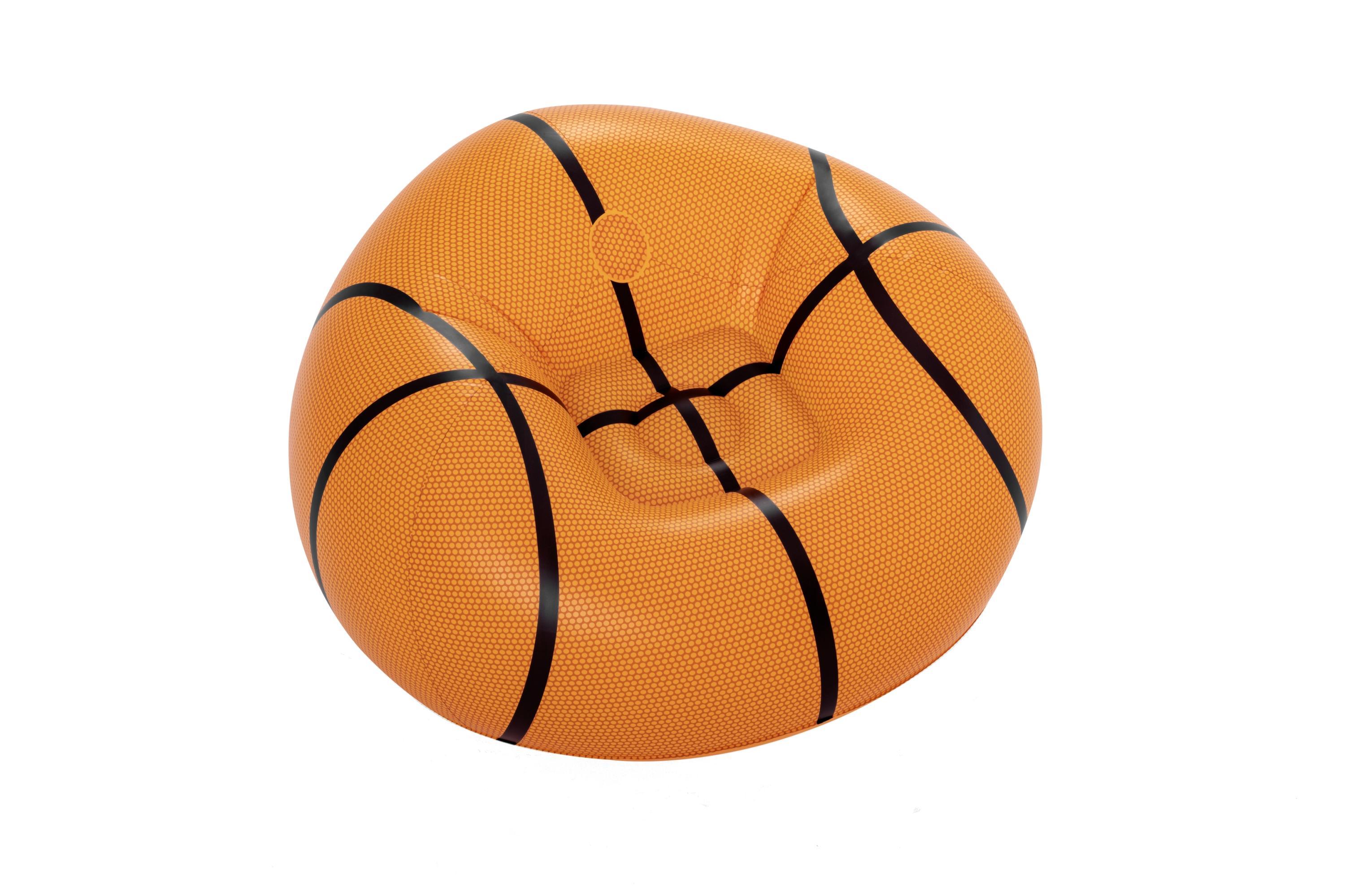 BESTWAY sėdmaišis Basketball, 1.14m x 1.12m x 0.66m, 75103