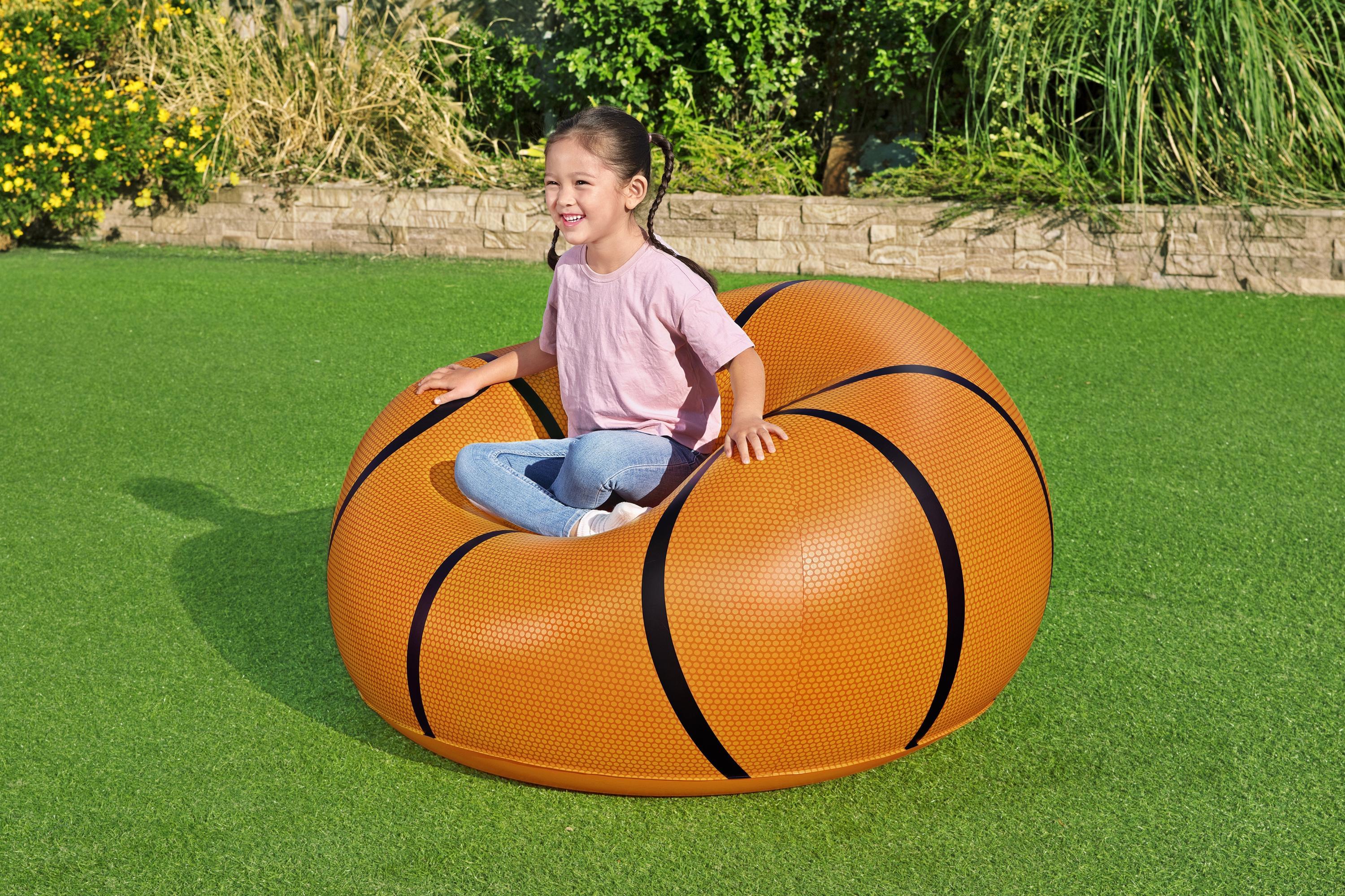 BESTWAY sėdmaišis Basketball, 1.14m x 1.12m x 0.66m, 75103