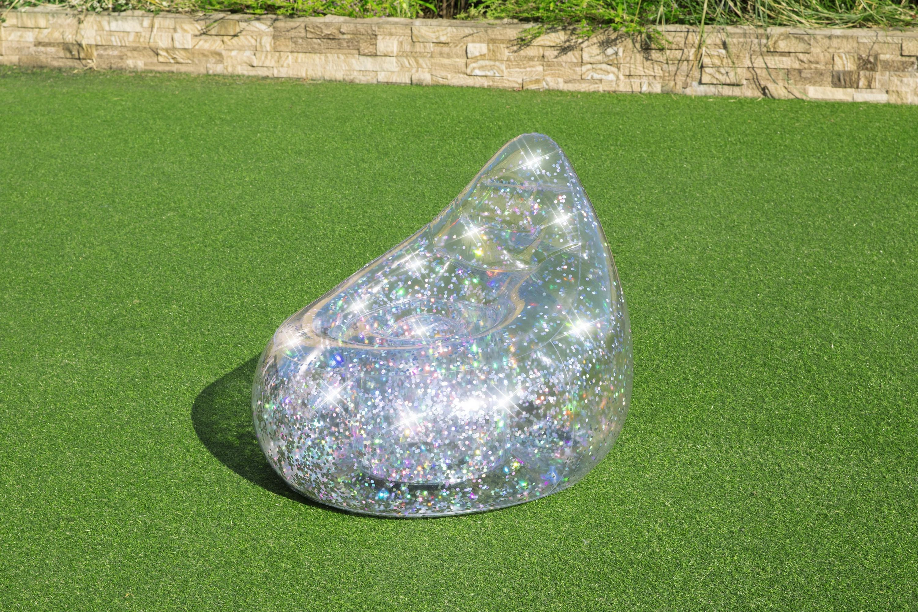 BESTWAY sėdmaišis Glitter Dream, 72cm x 72cm x 64cm, 75105