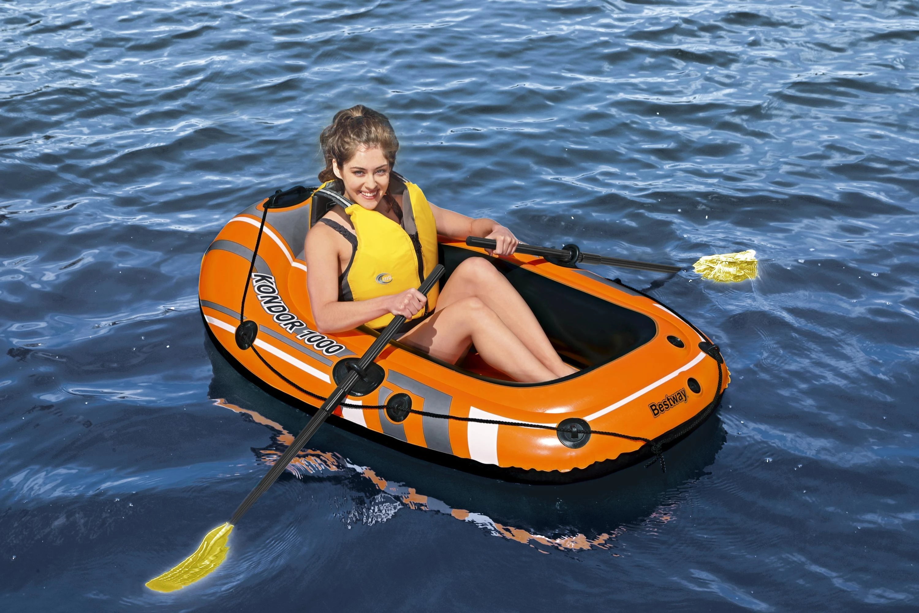 BESTWAY valtis su irklais, 61078