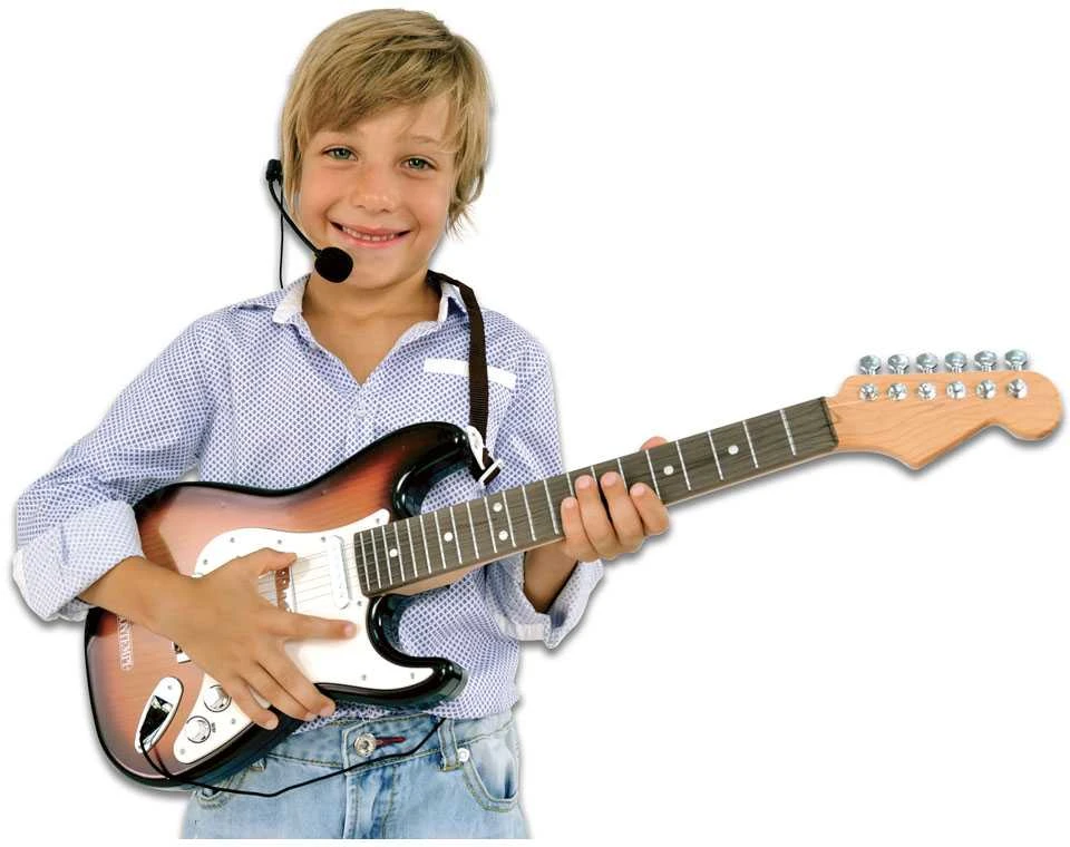 BONTEMPI elektrinė gitara su mikrofonu, 24 1320