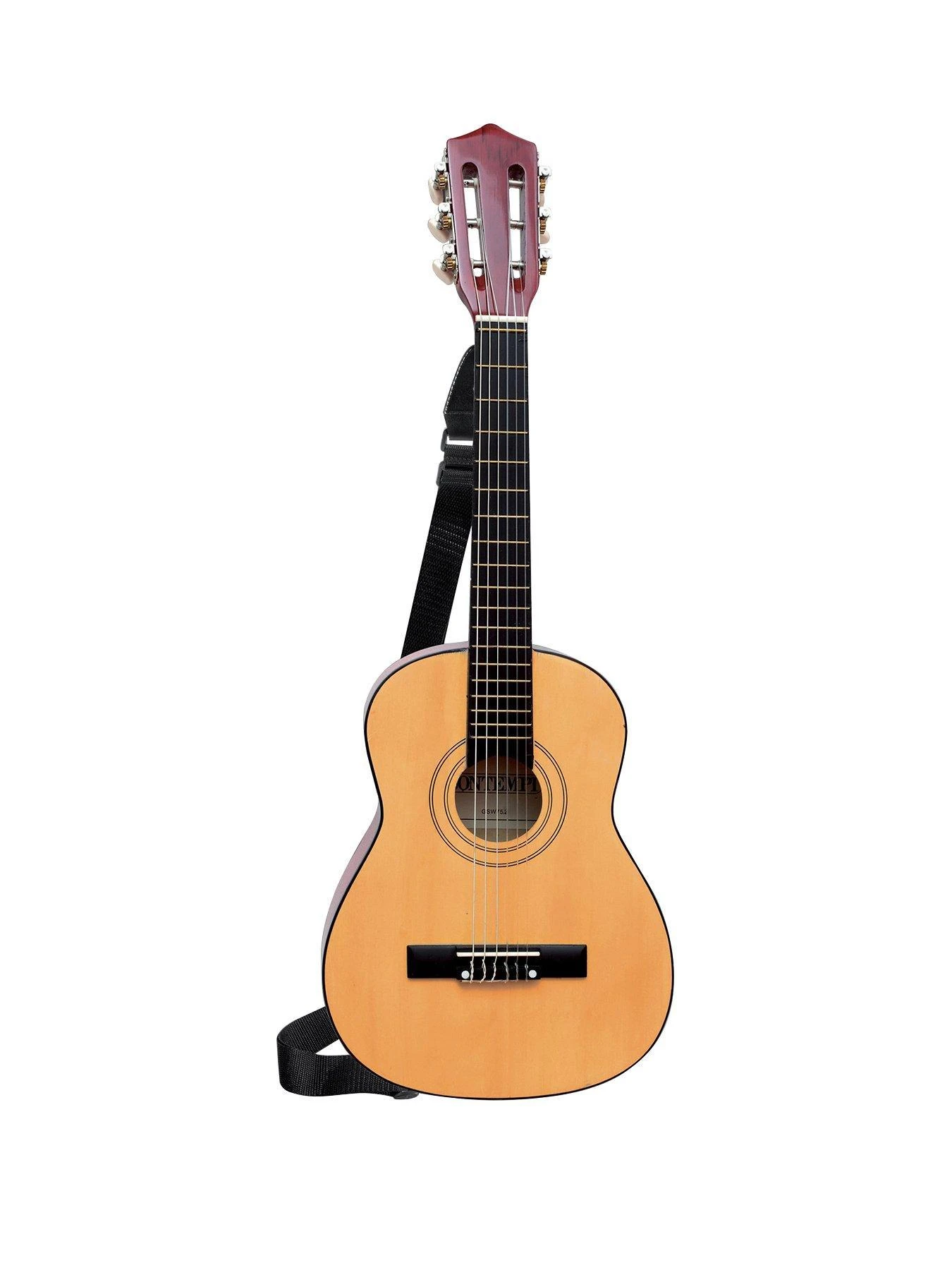 BONTEMPI klasikinė gitara medinė 75 cm su diržu, 21 7520/21 7530
