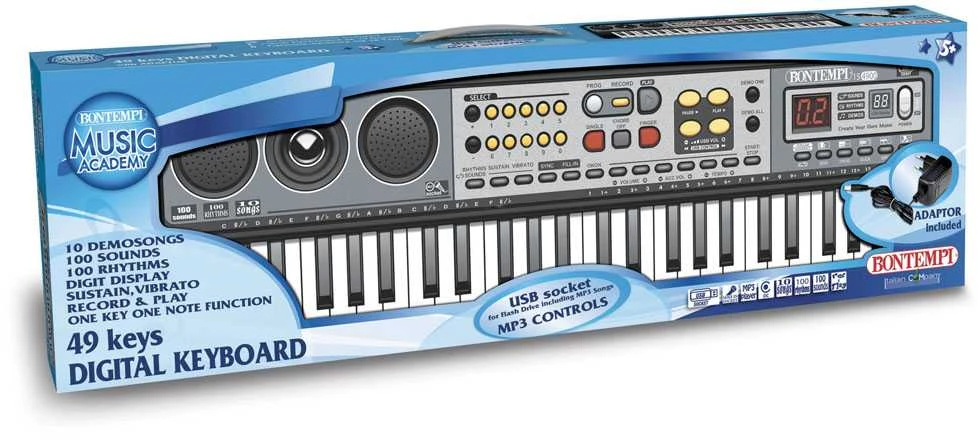 BONTEMPI pianinas su 49 klavišais, 15 4900
