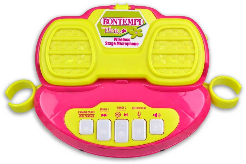 BONTEMPI TECH belaidis scenos mikrofonų stovas su dviem mikrofonais, 421472