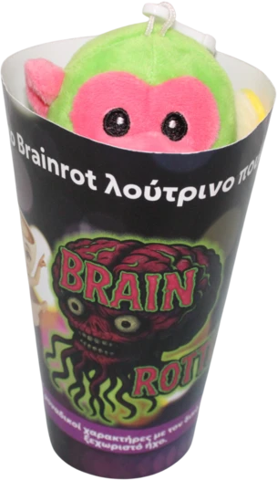 Brainrot BRAIN ROT kalbantis pliušinis pakabukas 15 cm, asort., BD1270