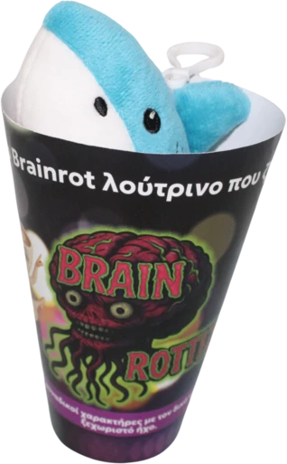Brainrot BRAIN ROT kalbantis pliušinis pakabukas 15 cm, asort., BD1270
