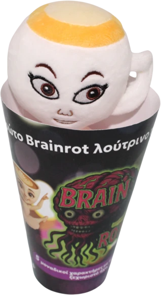 Brainrot BRAIN ROT kalbantis pliušinis pakabukas 15 cm, asort., BD1270