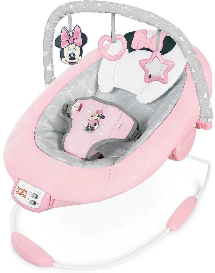 BRIGHT STARTS sūpuoklės Minnie Mouse Rose Skies, 12206