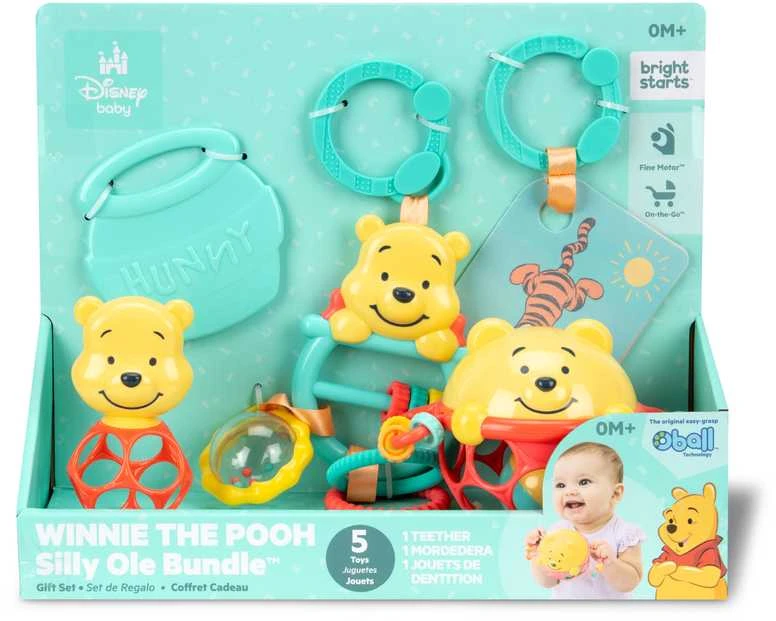 Bright Starts Winnie the Pooh žaislų rinkinys