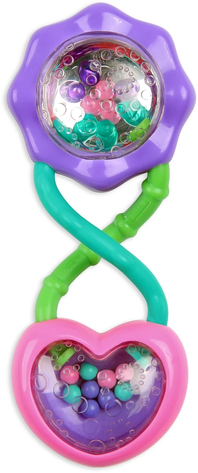 BRIGHT STARTS barškutis - kramtukas Rattle and Shake Barbell, 8672