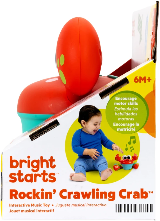 Bright_Start INTERAKTYVUS ROPLINIS KRABAS ŽAISLAS