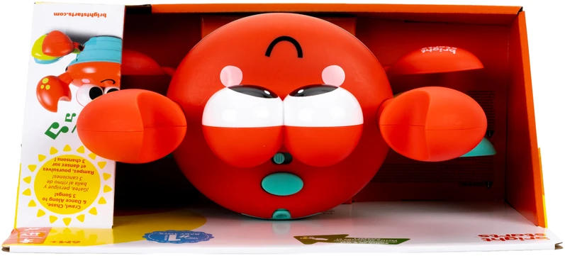 Bright_Start INTERAKTYVUS ROPLINIS KRABAS ŽAISLAS
