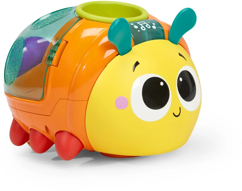 Bkids Bright_Start INTERAKTYVUS BESIUKANTIS VAIDANTIS VABALŲ RUTULIŲ ŽAISLAS