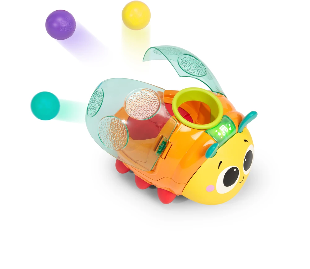 Bkids Bright_Start INTERAKTYVUS BESIUKANTIS VAIDANTIS VABALŲ RUTULIŲ ŽAISLAS