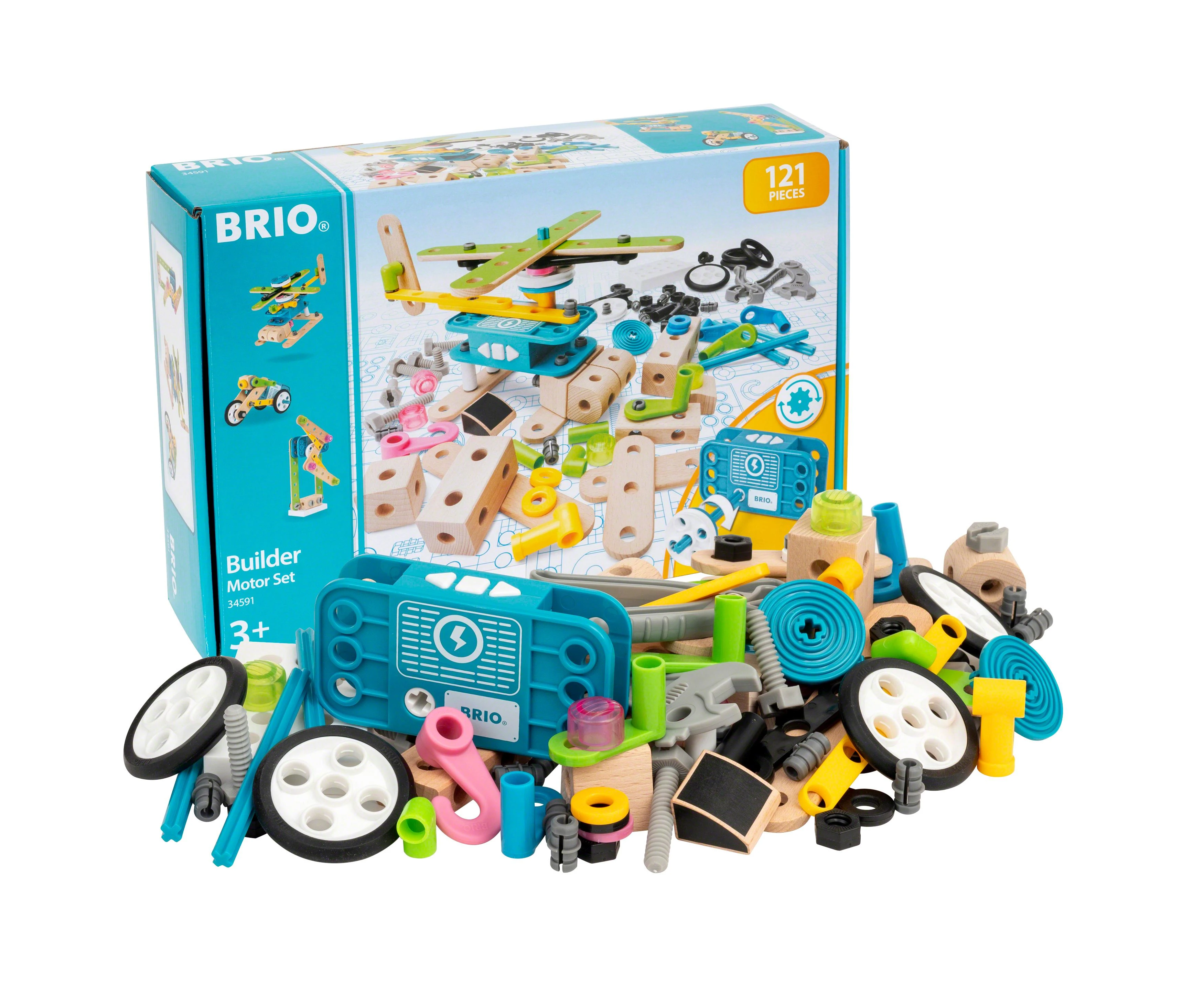 BRIO konstruktorius Builder Motor, 34591