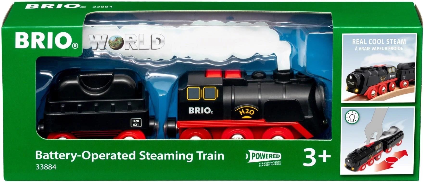 Brio Railway BRIO baterijomis valdomas garvežys, 33884