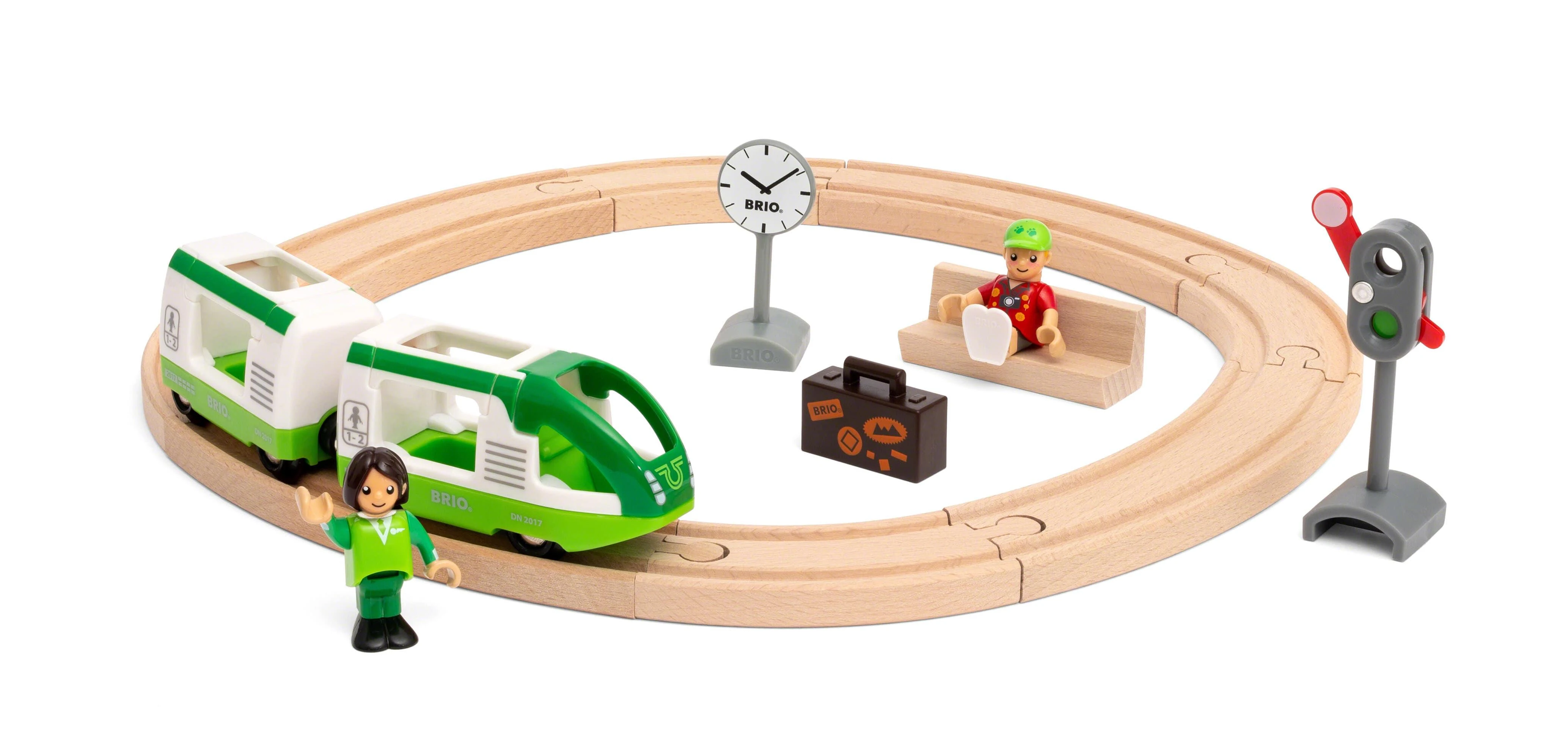 Brio Railway BRIO traukinio rinkinys su bėgiais, 33847