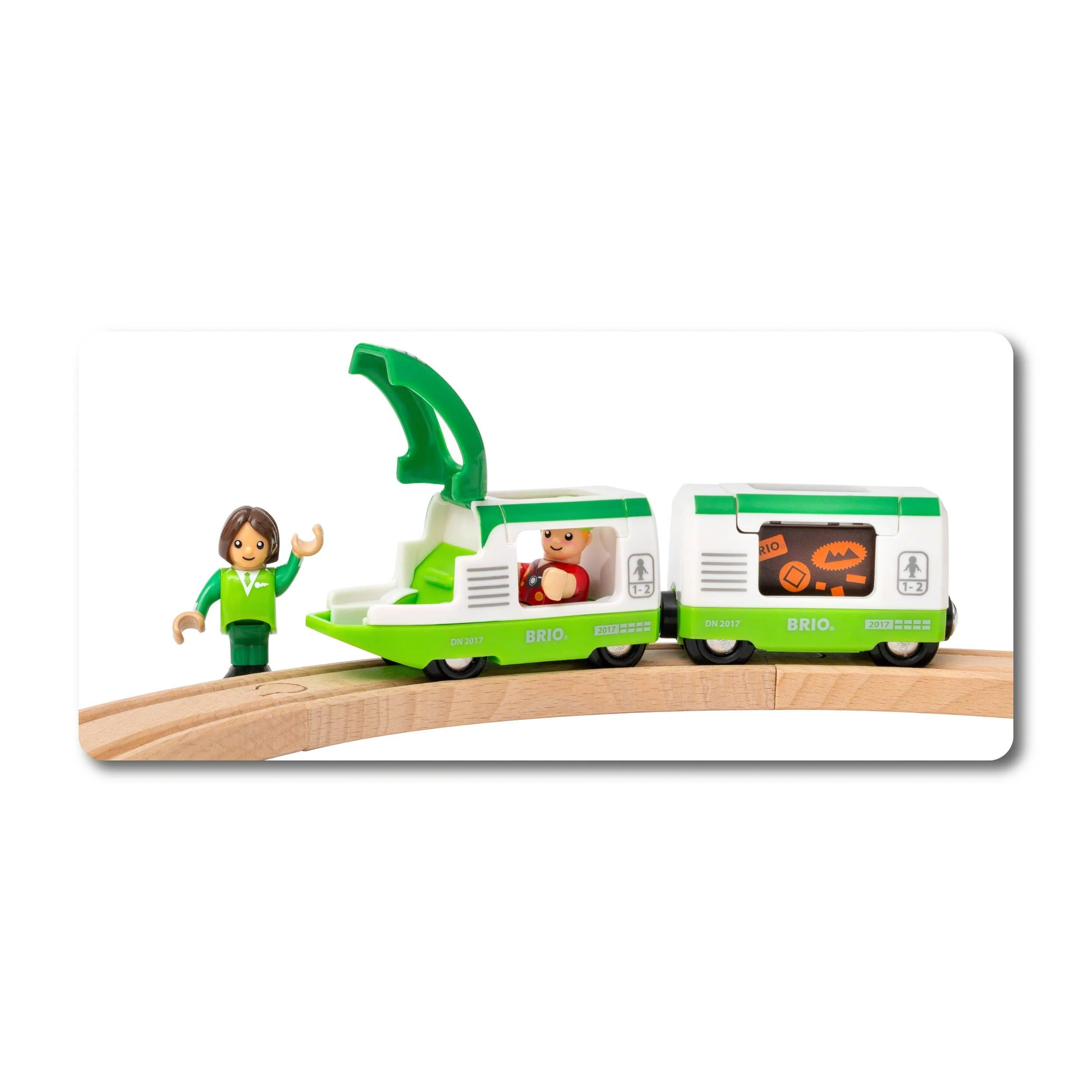 Brio Railway BRIO traukinio rinkinys su bėgiais, 33847