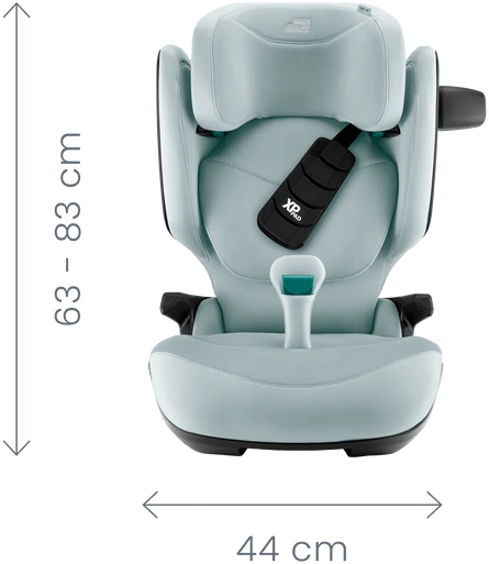 Britax Römer automobilinė kėdutė KIDFIX PRO, 100-150cm, spalva: juoda