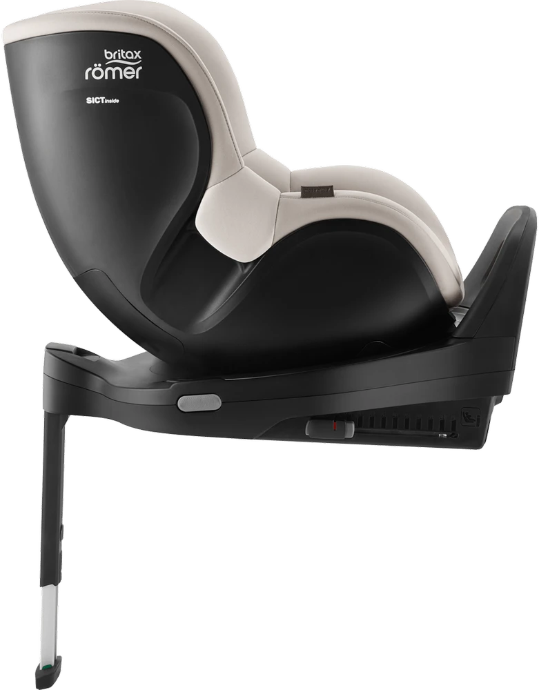 Britax Römer automobilio kėdutė DUALFIX PRO M, LUX, 61-105 cm, spalva: Kreminė