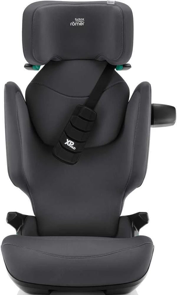 Britax Römer KIDFIX PRO tamsiai pilka su XP-PAD