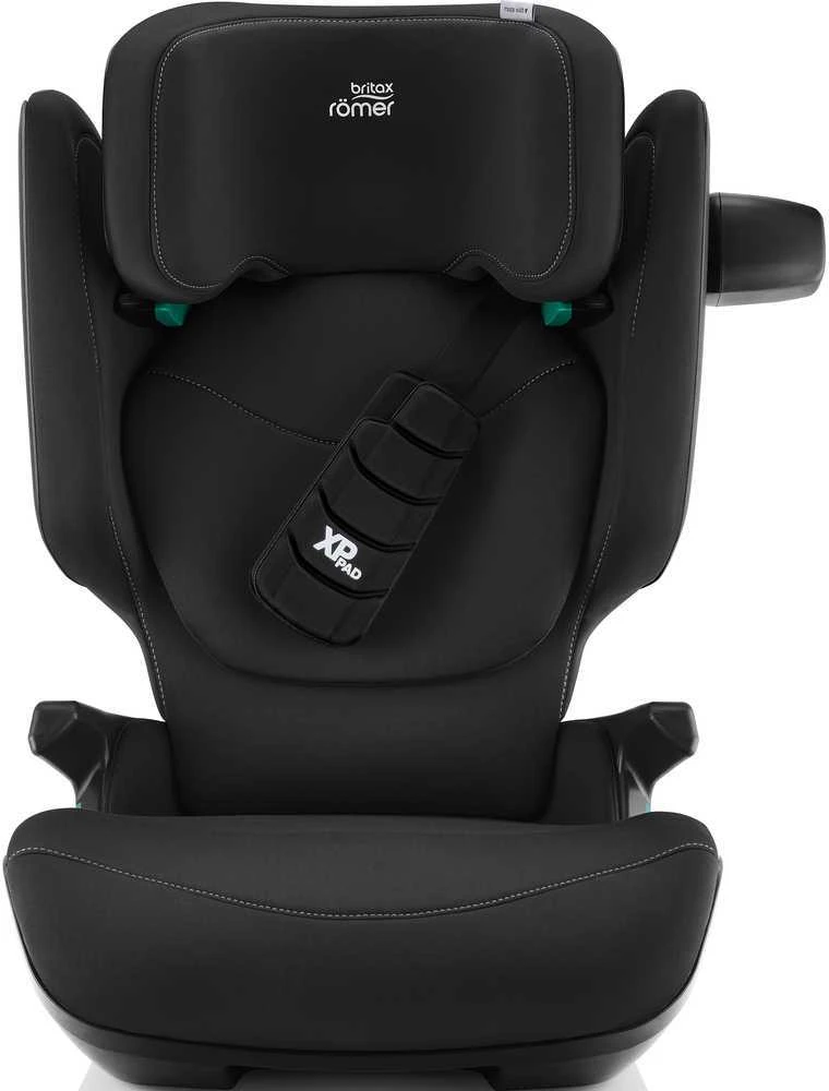 Britax Römer KIDFIX PRO juoda su XP-PAD apsauga