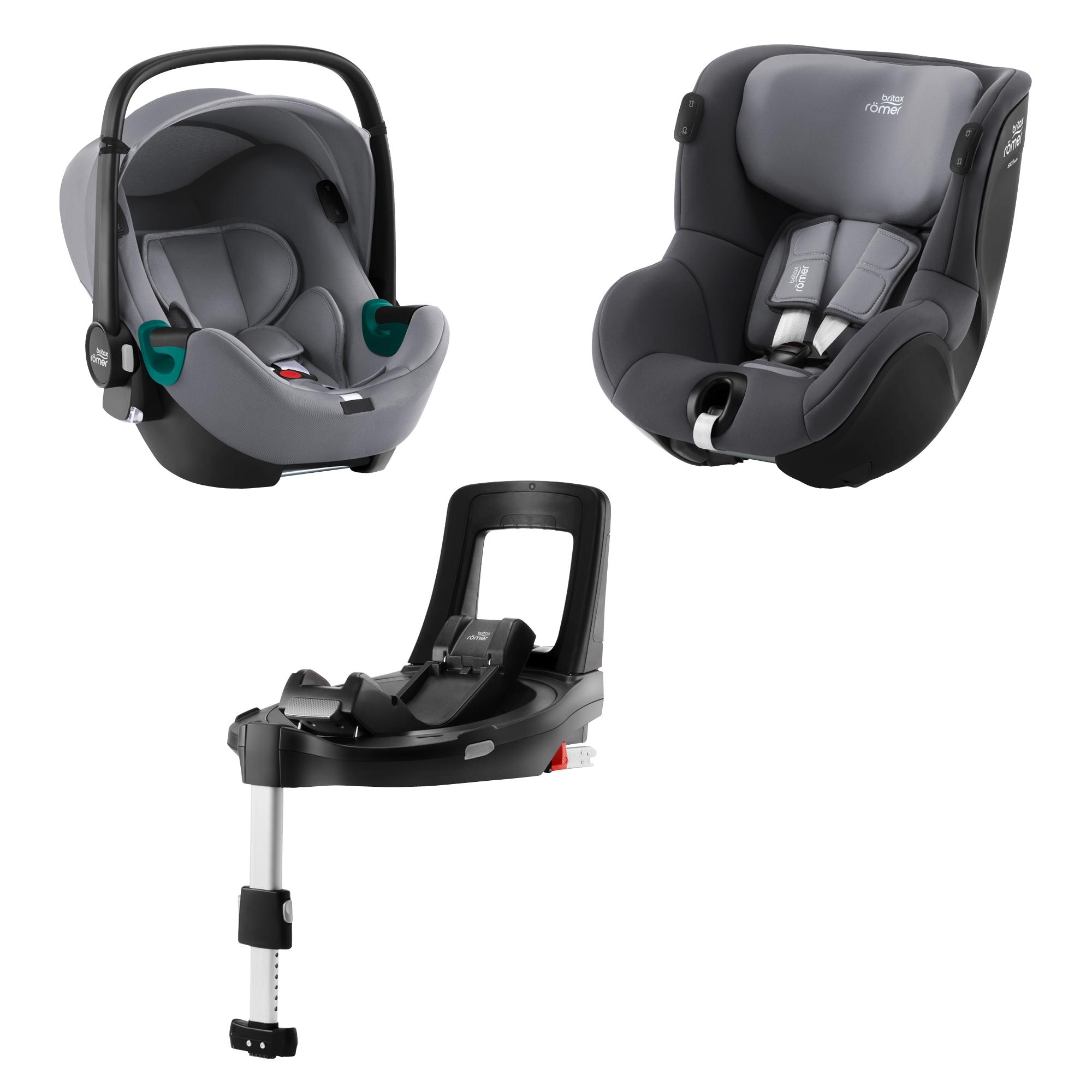 Britax Römer automobilinė kėdutė BABY-SAFE iSENSE, spalva: pilka