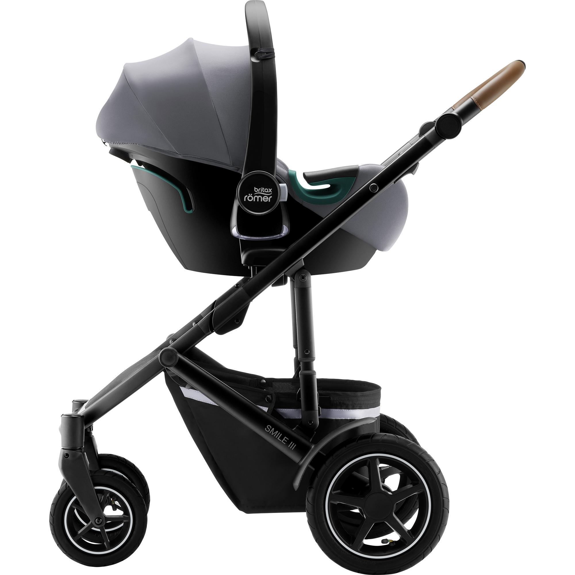 Britax Römer automobilinė kėdutė BABY-SAFE iSENSE, spalva: pilka