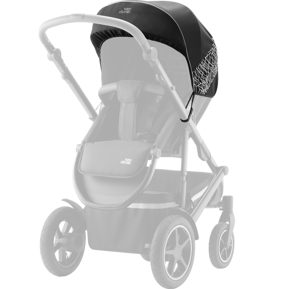 Britax Römer Stay Safe vežimėlio gaubtas, Juodos spalvos, 2000032538