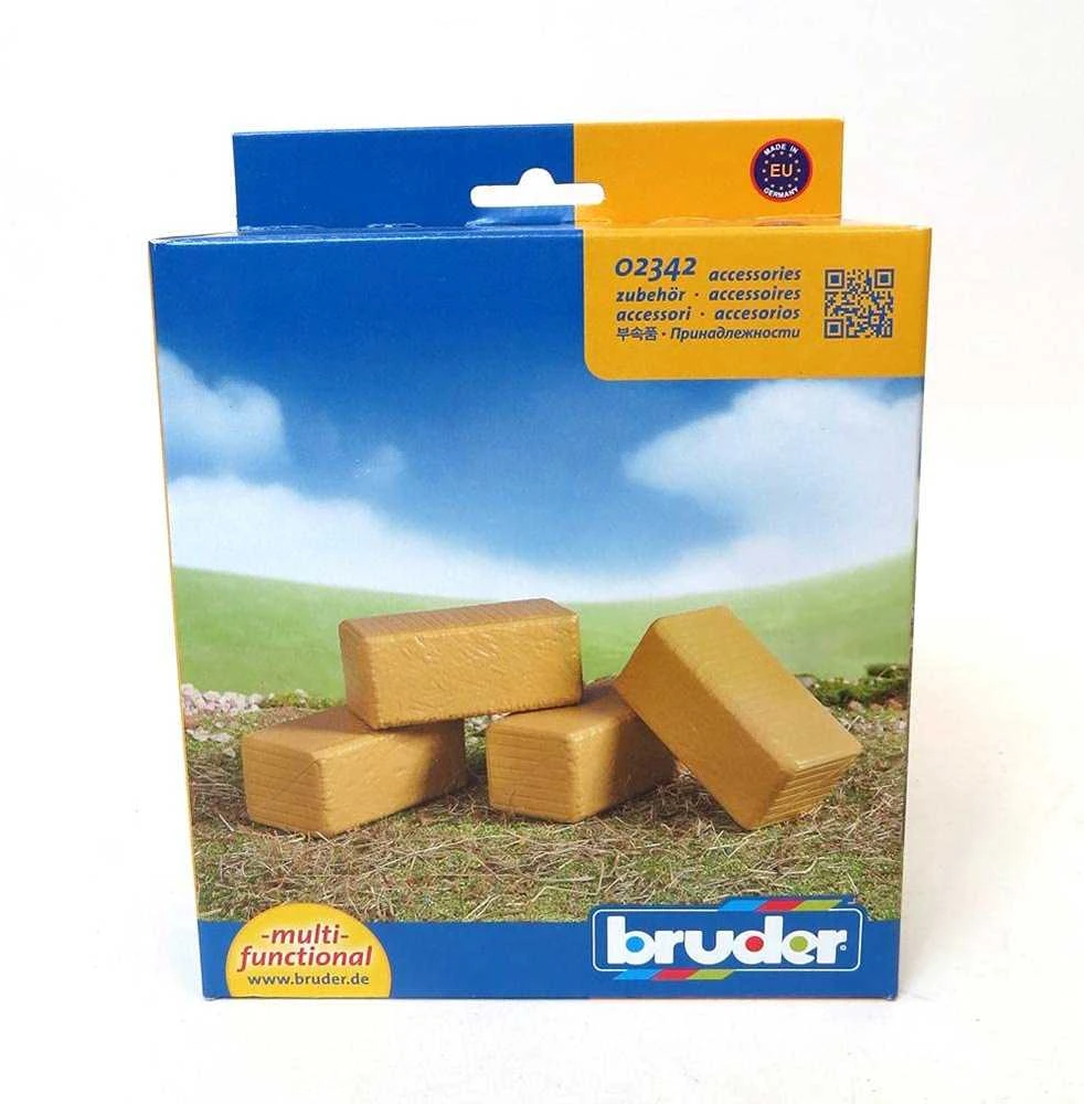 Presuoti šieno ryšuliai Bruder 02342, 4 vnt