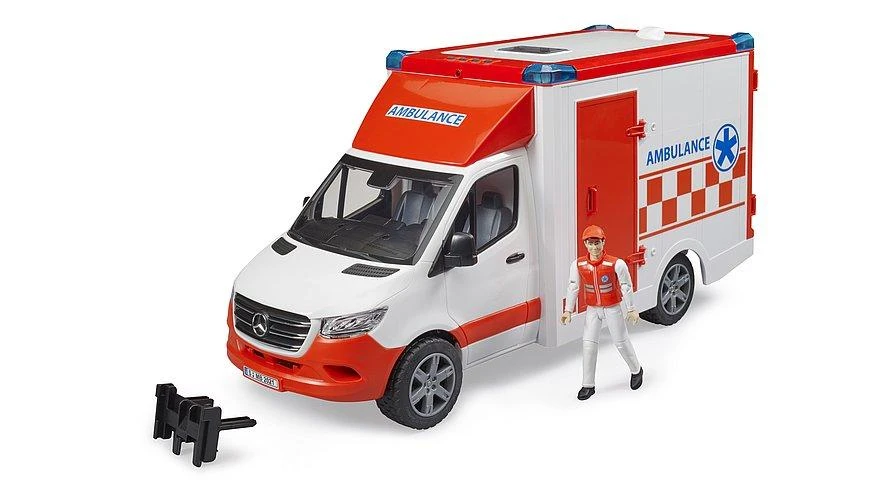 BRUDER MB Sprinter greitoji pagalba su vairuotoju, 02676