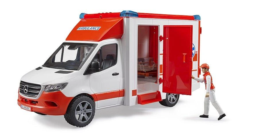 BRUDER MB Sprinter greitoji pagalba su vairuotoju, 02676