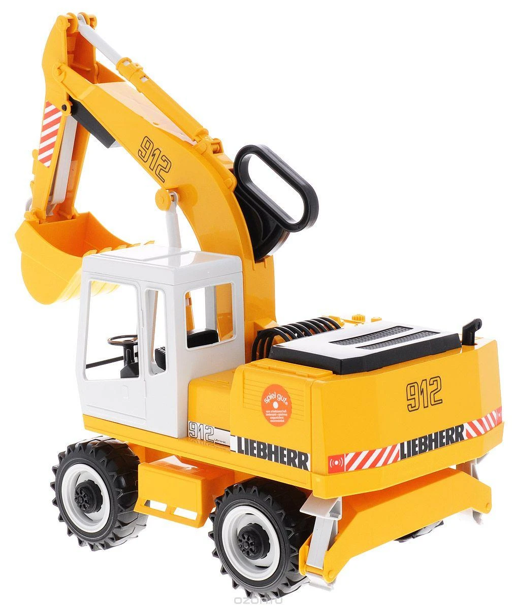 BRUDER statybinis sunkvežimis MAN TGA ir ekskavatorius Liebherr, 2751