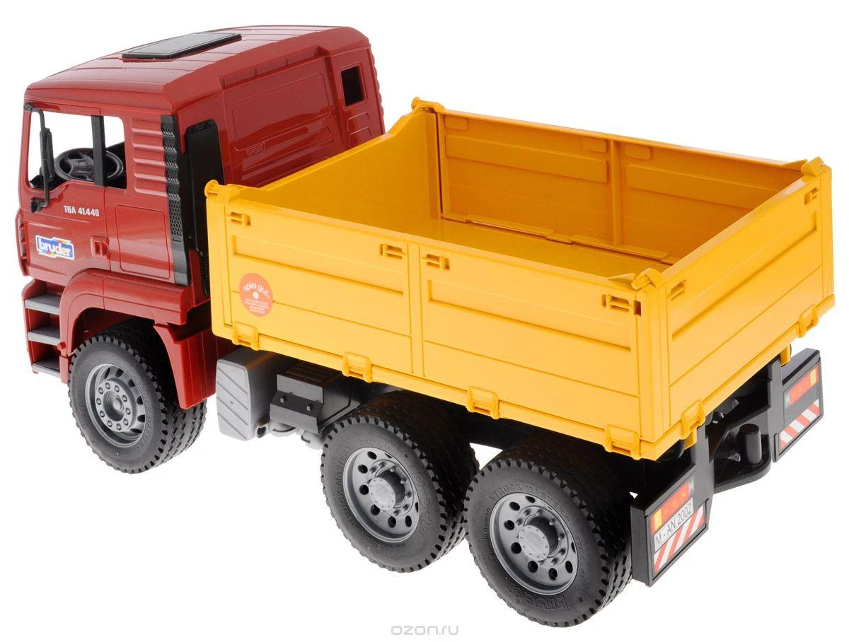 BRUDER statybinis sunkvežimis MAN TGA ir ekskavatorius Liebherr, 2751