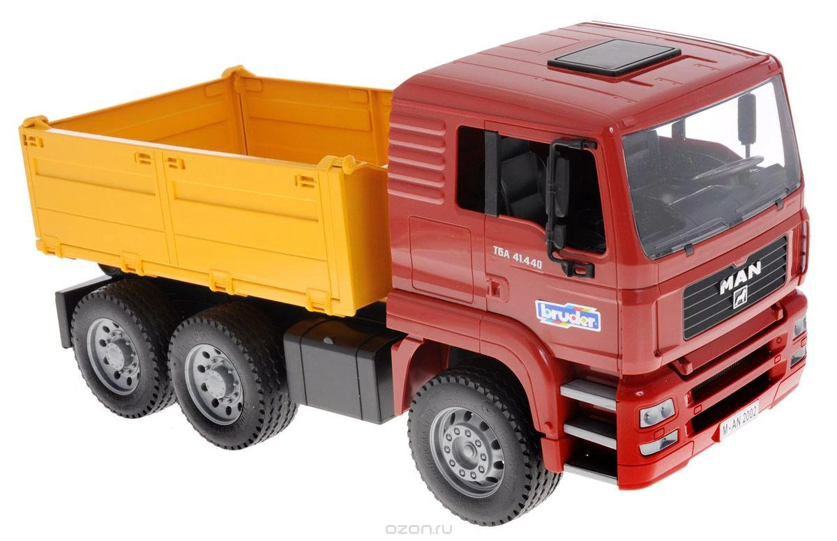 BRUDER statybinis sunkvežimis MAN TGA ir ekskavatorius Liebherr, 2751