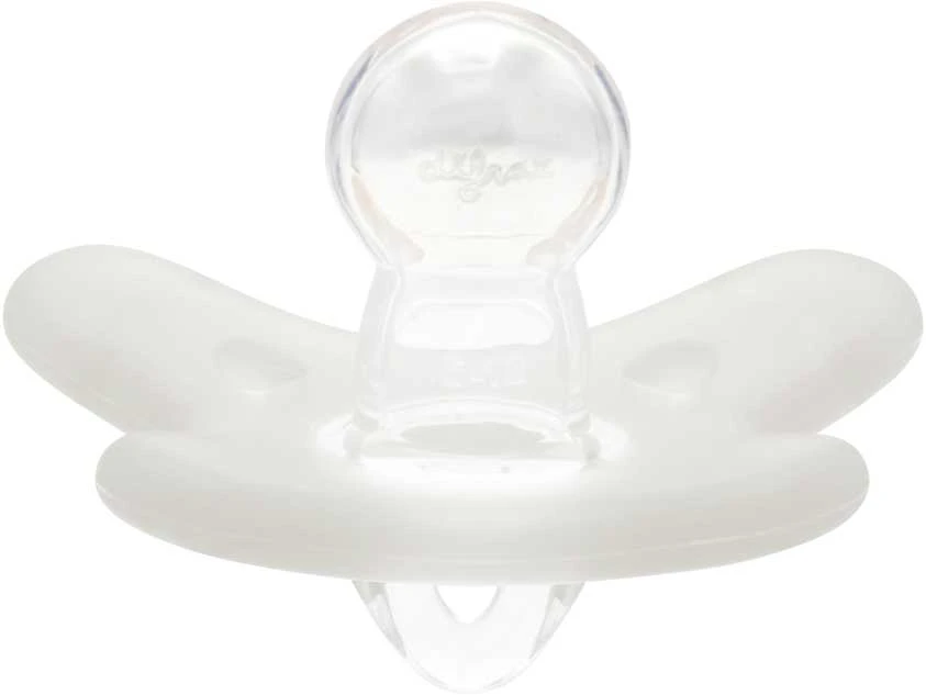 CANPOL BABIES 100% silikoninis simetrinis čiulptukas 0-6 mėn., 1 vnt., 24/001_whi