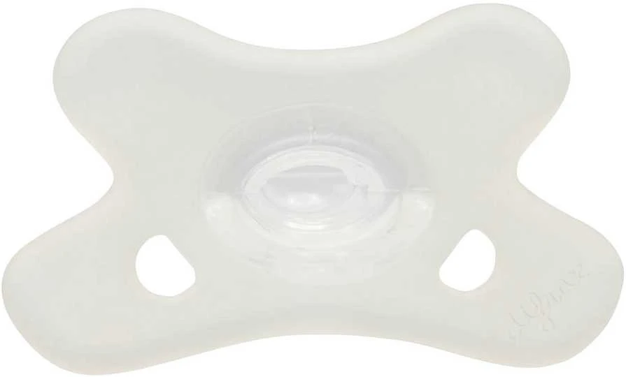 CANPOL BABIES 100% silikoninis simetrinis čiulptukas 0-6 mėn., 1 vnt., 24/001_whi