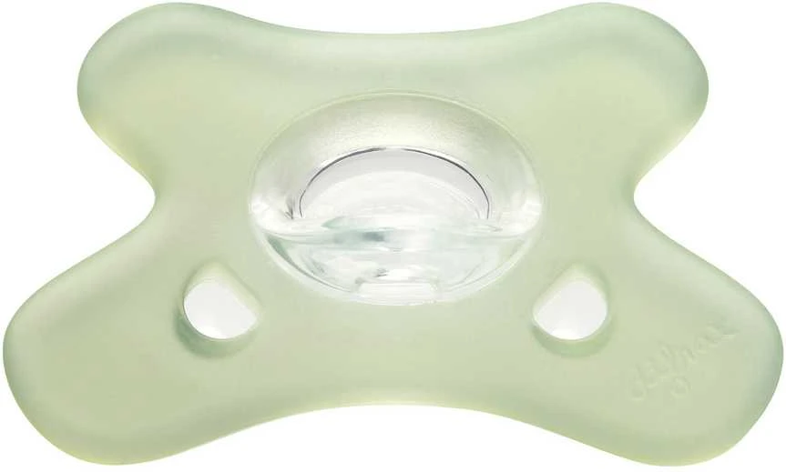 CANPOL BABIES 100% silikoninis simetrinis čiulptukas 0-6 mėn., 1 vnt., 24/001_gre