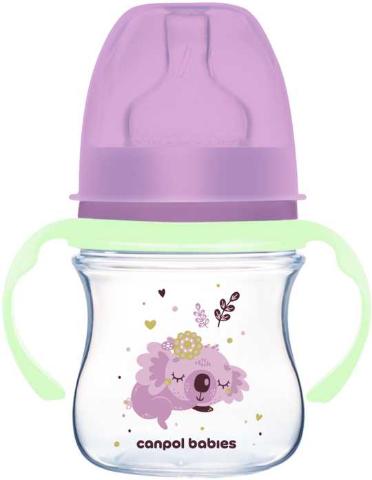 CANPOL BABIES Anti-colic buteliukas 120 ml EasyStart Sleepy Koala, 35/236_pin
