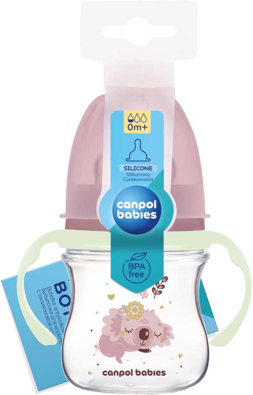 CANPOL BABIES Anti-colic buteliukas 120 ml EasyStart Sleepy Koala, 35/236_pin
