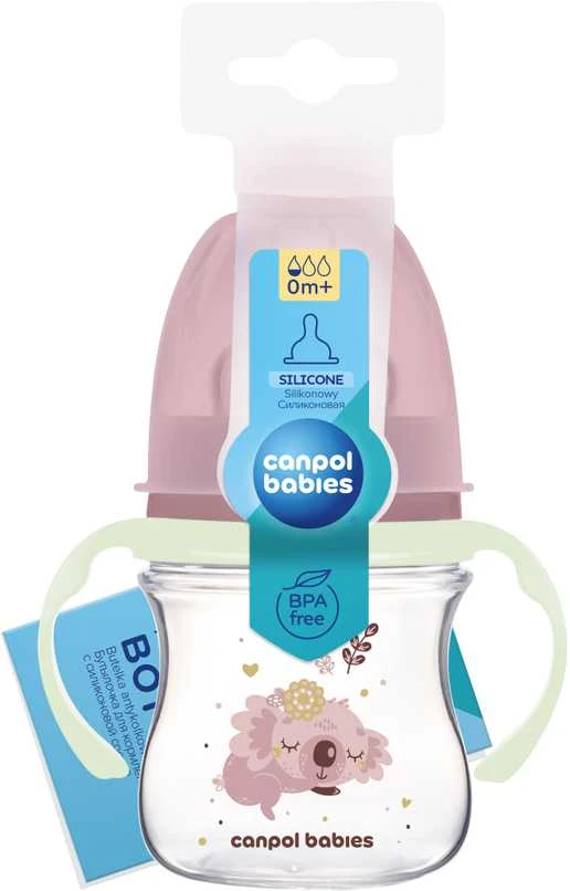 CANPOL BABIES Diegliukus slopinantis buteliukas 120 ml EasyStart Sleepy Koala, 35/236_pin