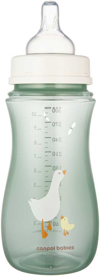 Canpolbabies CANPOL BABIES Anti-Colic buteliukas 300 ml PP EasyStart GOOSE, 35/246