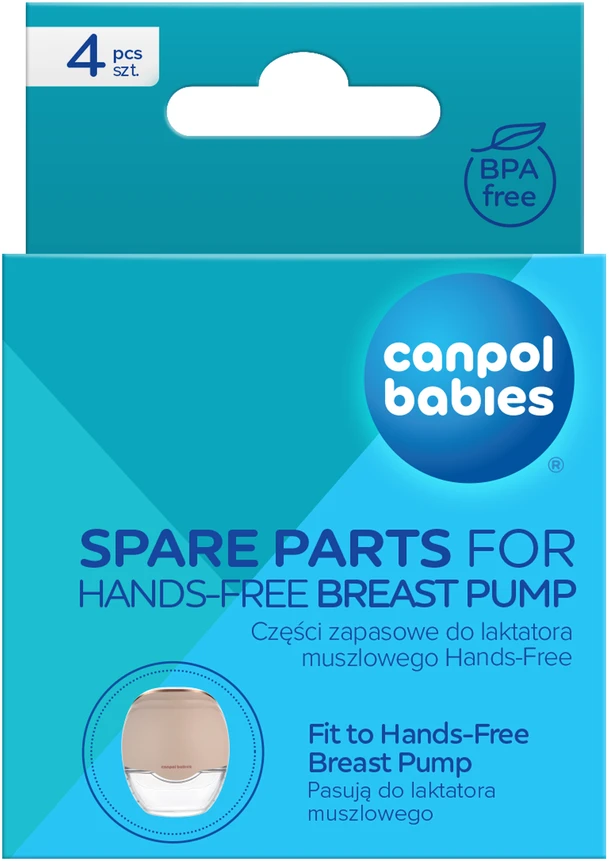CANPOL BABIES atsarginių antgalių rinkinys belaidžiam elektriniam pientraukiui, 20/105