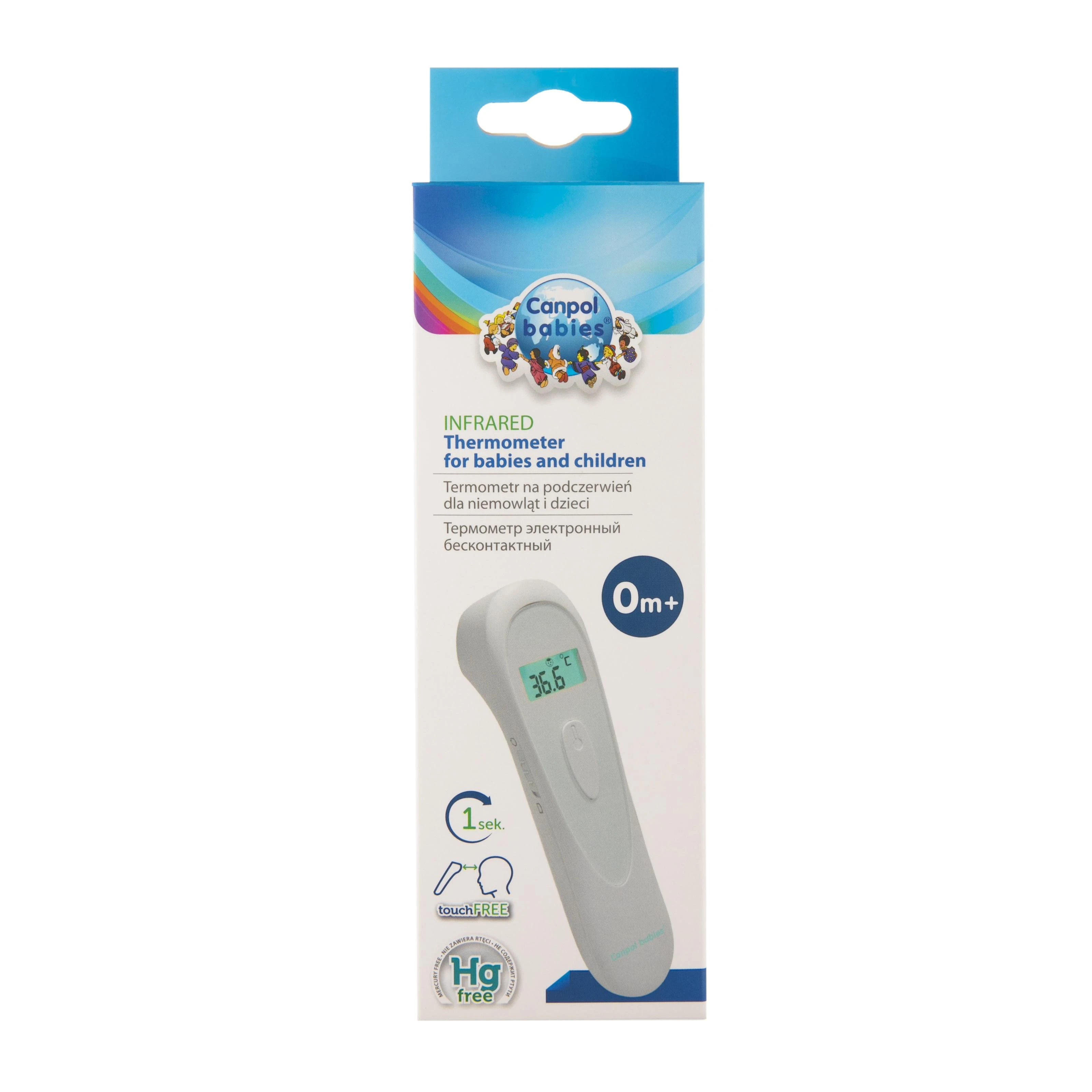 CANPOL BABIES bekontaktis infraraudonųjų spindulių termometras EasyStart, 5/300