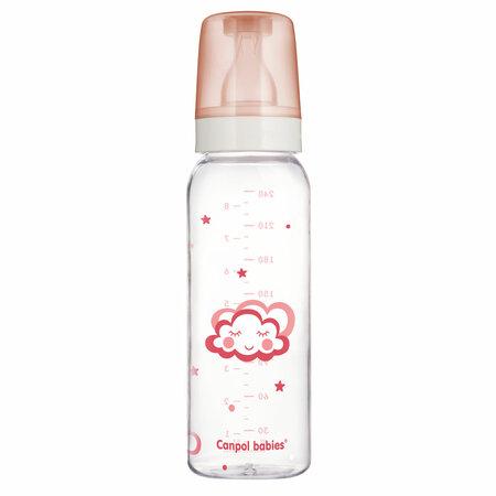 Canpolbabies CANPOL BABIES buteliukas stiklinis, 12 mėn+, 240 ml, 42/101