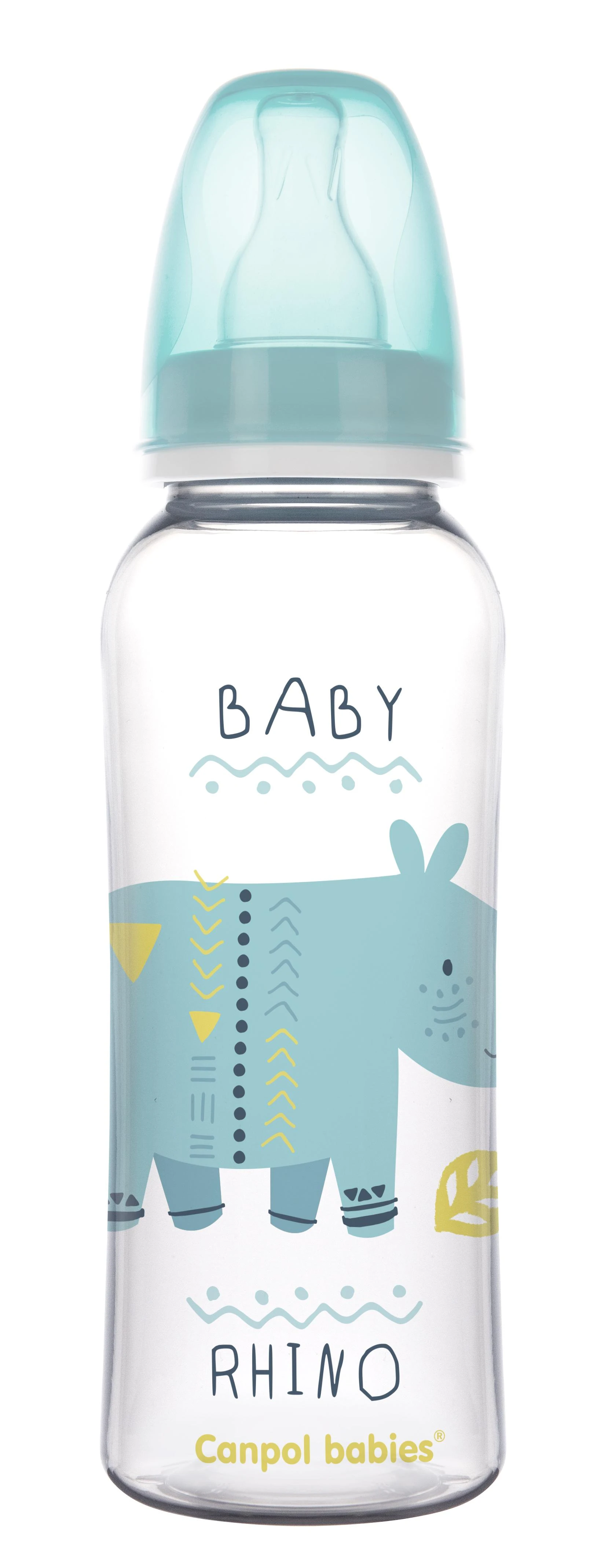 CANPOL BABIES buteliukas, transparent, 12 mėn+, 250 ml, 59/200