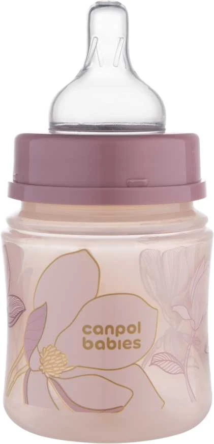 Canpol Babies buteliukas su gėlių raštu 120ml